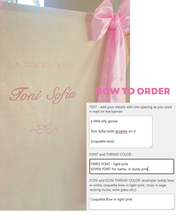 Load image into Gallery viewer, Embroidered Party Banner
